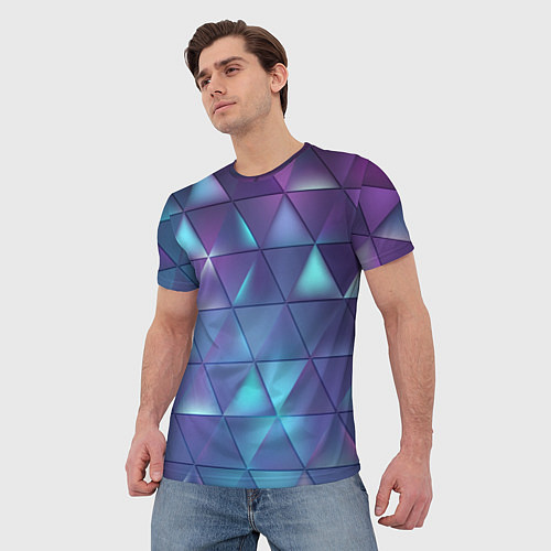 Мужская футболка Beautiful abstract / 3D-принт – фото 3