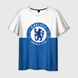 Футболка мужская Chelsea FC: Duo Color, цвет: 3D-принт