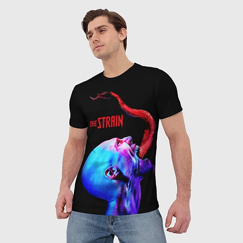 Мужская футболка The Strain: Monster / 3D-принт – фото 3
