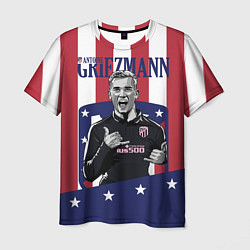 Футболка мужская Griezmann: Atletico Star, цвет: 3D-принт