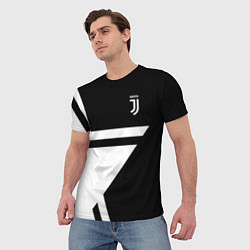 Футболка мужская FC Juventus: Star, цвет: 3D-принт — фото 2