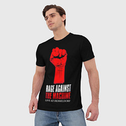Футболка мужская Rage Against the Machine, цвет: 3D-принт — фото 2