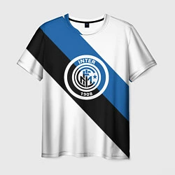 Футболка мужская FC Inter: W&B&G, цвет: 3D-принт