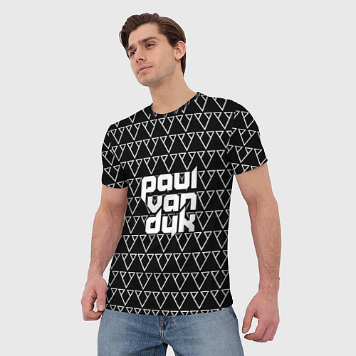 Мужская футболка Paul Van Dyk / 3D-принт – фото 3