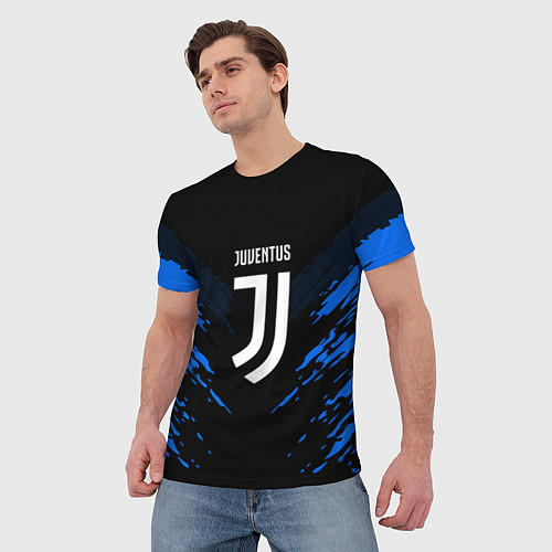 Мужская футболка JUVENTUS Sport / 3D-принт – фото 3