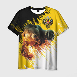 Футболка мужская Имперский медведь, цвет: 3D-принт