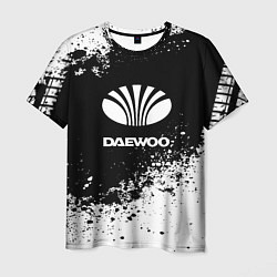 Футболка мужская Daewoo: Black Spray, цвет: 3D-принт