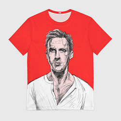 Футболка мужская Райан Гослинг, цвет: 3D-принт