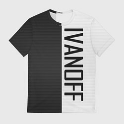 Футболка мужская IVANOFF, цвет: 3D-принт