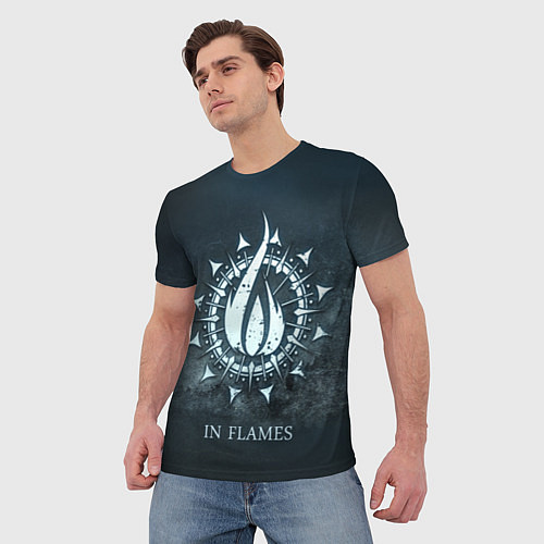 Мужская футболка In Flames: Cold Fire / 3D-принт – фото 3