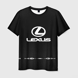 Футболка мужская Lexus: Black Abstract, цвет: 3D-принт