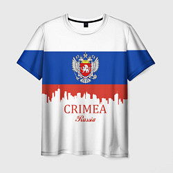Футболка мужская Crimea, Russia, цвет: 3D-принт