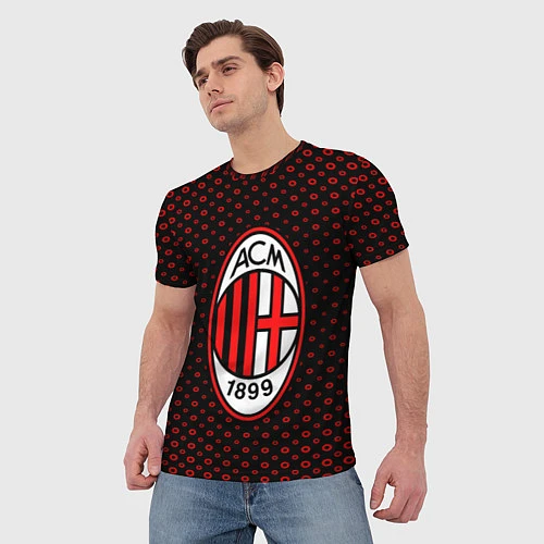 Мужская футболка AC Milan 1899 / 3D-принт – фото 3