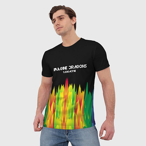Мужская футболка Imagine Dragons: Radioactive / 3D-принт – фото 3