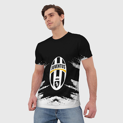 Мужская футболка FC Juventus / 3D-принт – фото 3