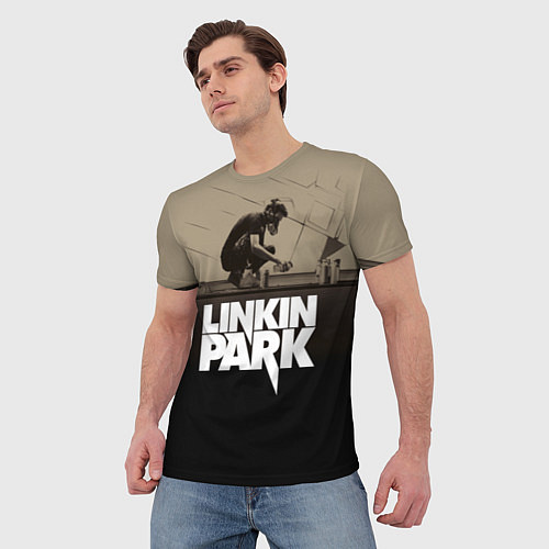 Мужская футболка Linkin Park: Meteora / 3D-принт – фото 3