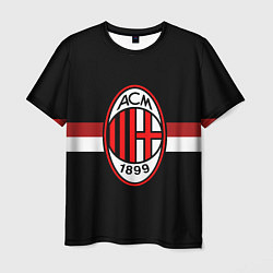 Футболка мужская AC Milan 1899, цвет: 3D-принт