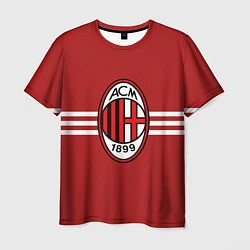 Футболка мужская AC Milan 1899, цвет: 3D-принт