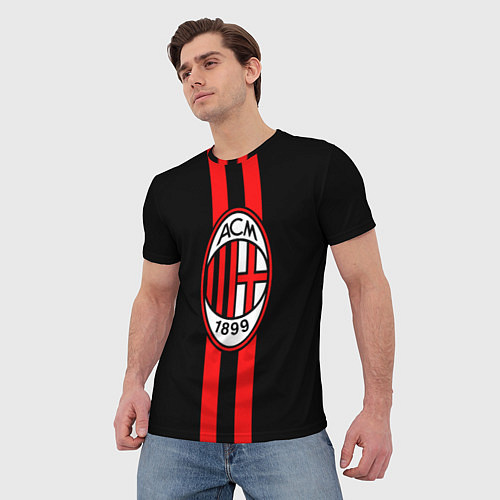 Мужская футболка AC Milan 1899 / 3D-принт – фото 3