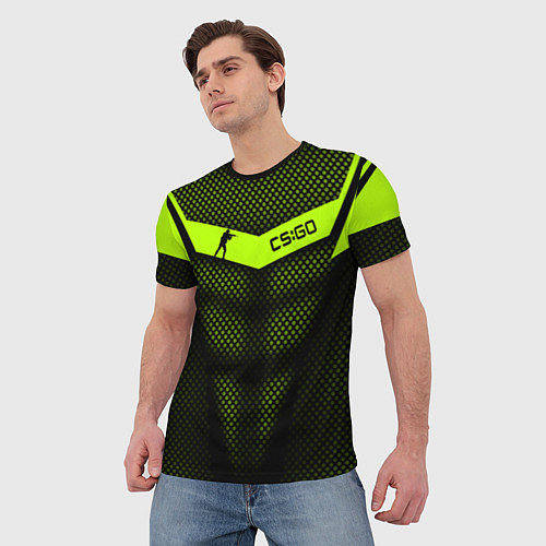 Мужская футболка CS:GO Carbon Form / 3D-принт – фото 3