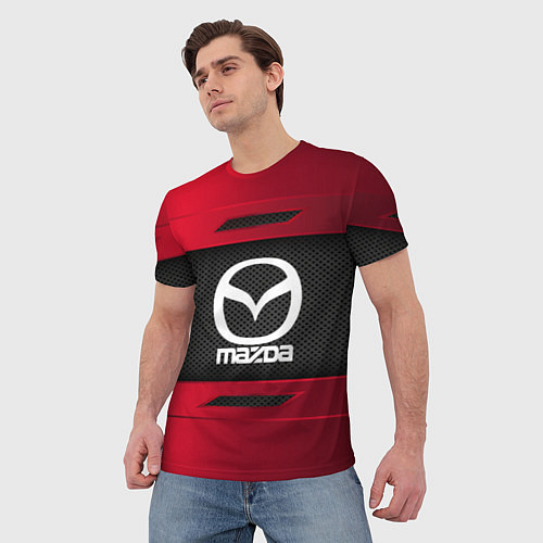 Мужская футболка Mazda Sport / 3D-принт – фото 3