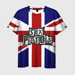 Футболка мужская Sex Pistols UK, цвет: 3D-принт
