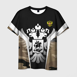 Футболка мужская Russia: Empire Camo, цвет: 3D-принт