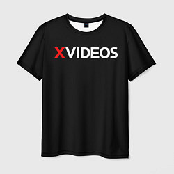 Футболка мужская XVideos, цвет: 3D-принт