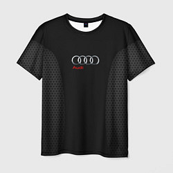 Футболка мужская Audi Carbon, цвет: 3D-принт