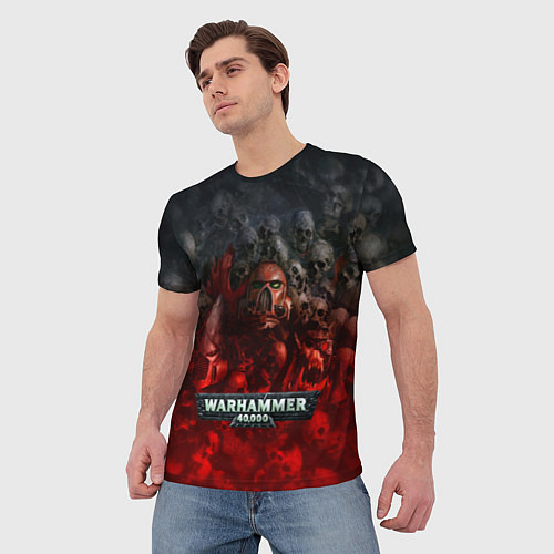 Мужская футболка Warhammer 40000: Dawn Of War / 3D-принт – фото 3