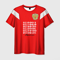 Футболка мужская Russia Form, цвет: 3D-принт