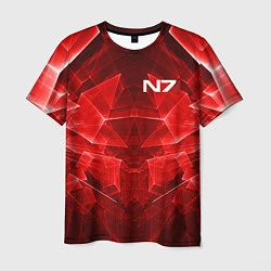 Футболка мужская Mass Effect: Red Armor N7, цвет: 3D-принт