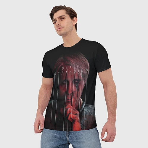 Мужская футболка Death Stranding / 3D-принт – фото 3