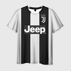 Футболка мужская FC Juventus: Ronaldo Home 18-19, цвет: 3D-принт