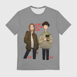 Футболка мужская End of the f*cking world, цвет: 3D-принт