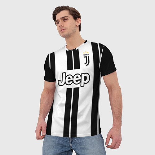 Мужская футболка FC Juventus: Ronaldo 18-19 / 3D-принт – фото 3