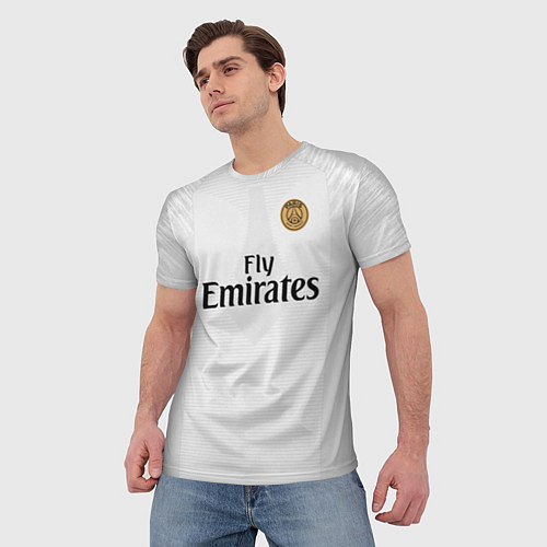 Мужская футболка FC PSG Away 18-19 / 3D-принт – фото 3