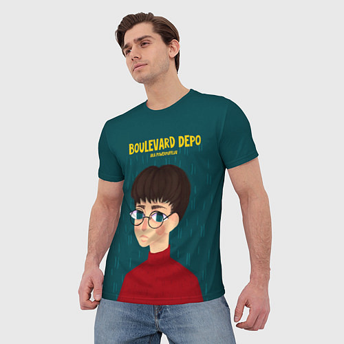 Мужская футболка Boulevard Depo / 3D-принт – фото 3