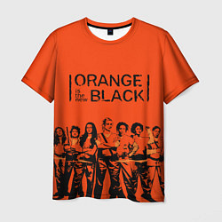 Футболка мужская ORANGE IS THE NEW BLACK, цвет: 3D-принт