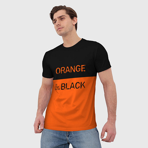 Мужская футболка Orange Is the New Black / 3D-принт – фото 3
