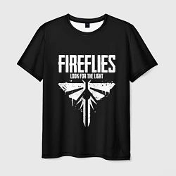 Футболка мужская Fireflies: White Logo, цвет: 3D-принт