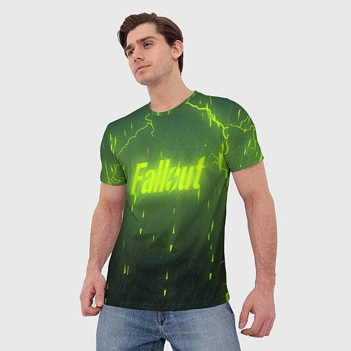 Мужская футболка Fallout: Radiation Storm / 3D-принт – фото 3