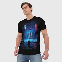 Футболка мужская Blade Runner: Dark Night, цвет: 3D-принт — фото 2