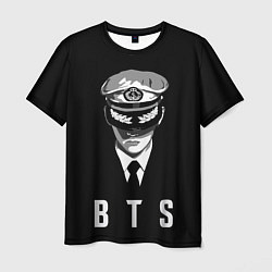 Футболка мужская BTS Captain, цвет: 3D-принт