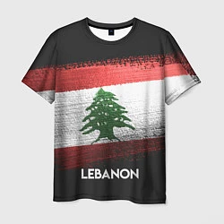 Футболка мужская Lebanon Style, цвет: 3D-принт