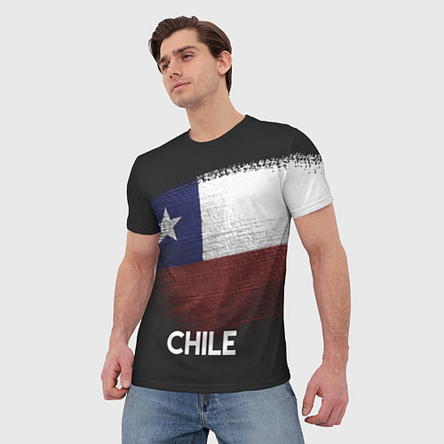 Мужская футболка Chile Style / 3D-принт – фото 3