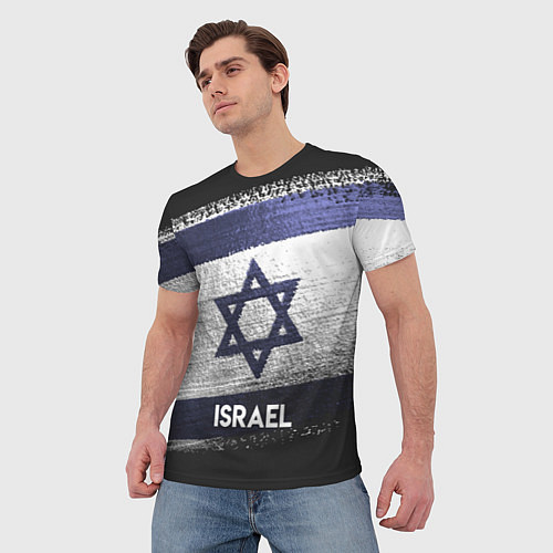 Мужская футболка Israel Style / 3D-принт – фото 3