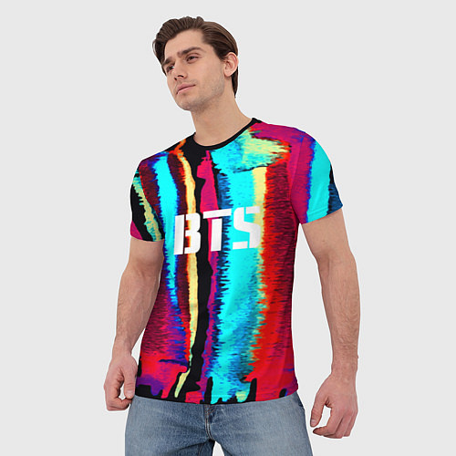 Мужская футболка BTS: Colours / 3D-принт – фото 3