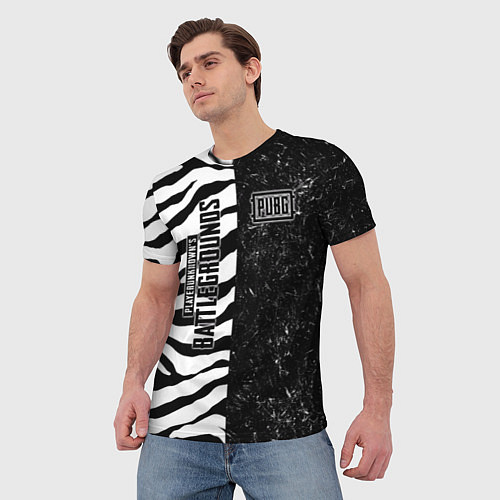 Мужская футболка PUBG: Zebras Lifestyle / 3D-принт – фото 3