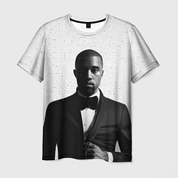 Футболка мужская Kanye West: Halftone, цвет: 3D-принт